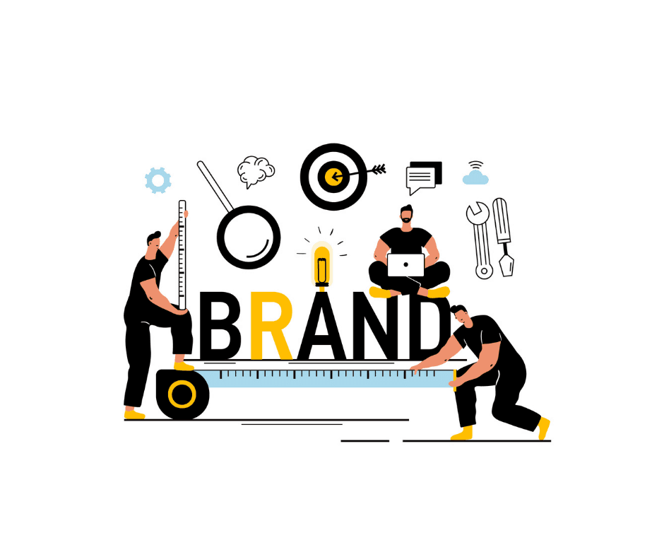 showing marketing brand awareness