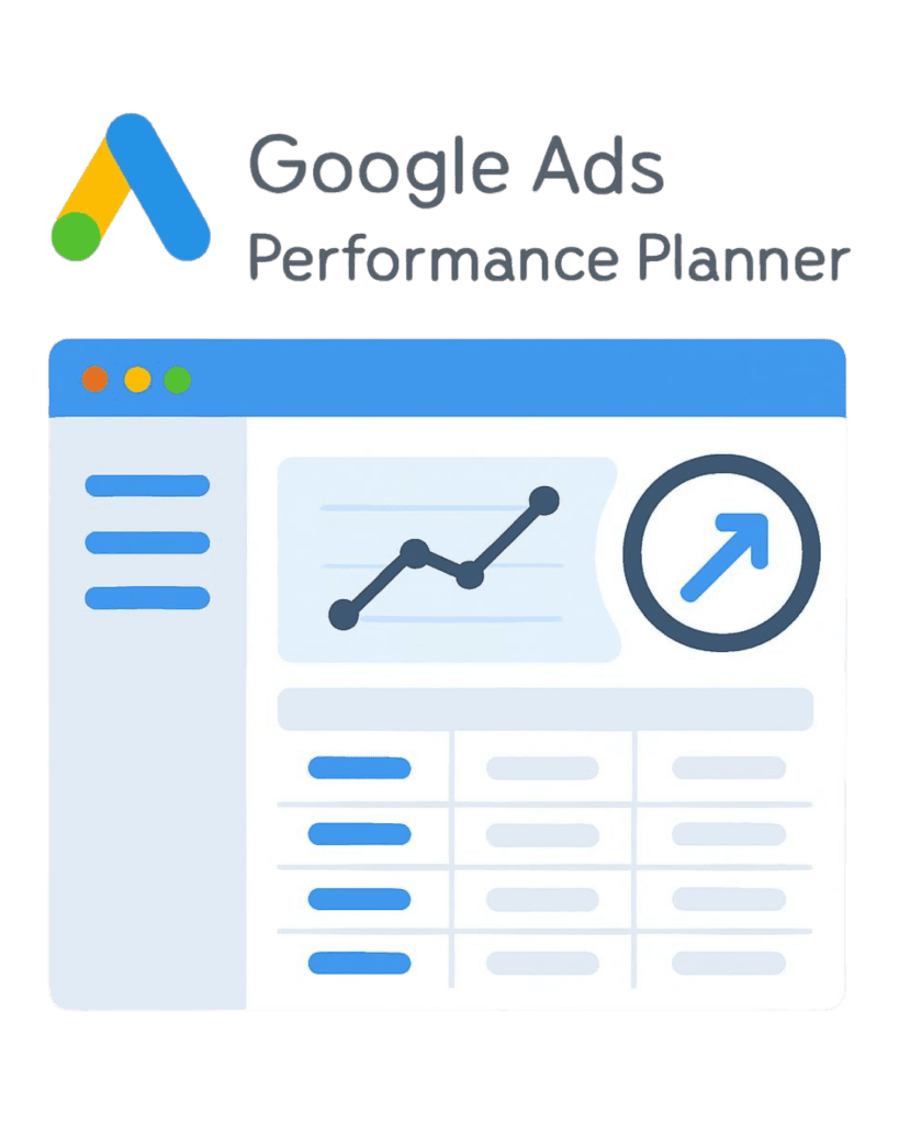 google ads performace planner